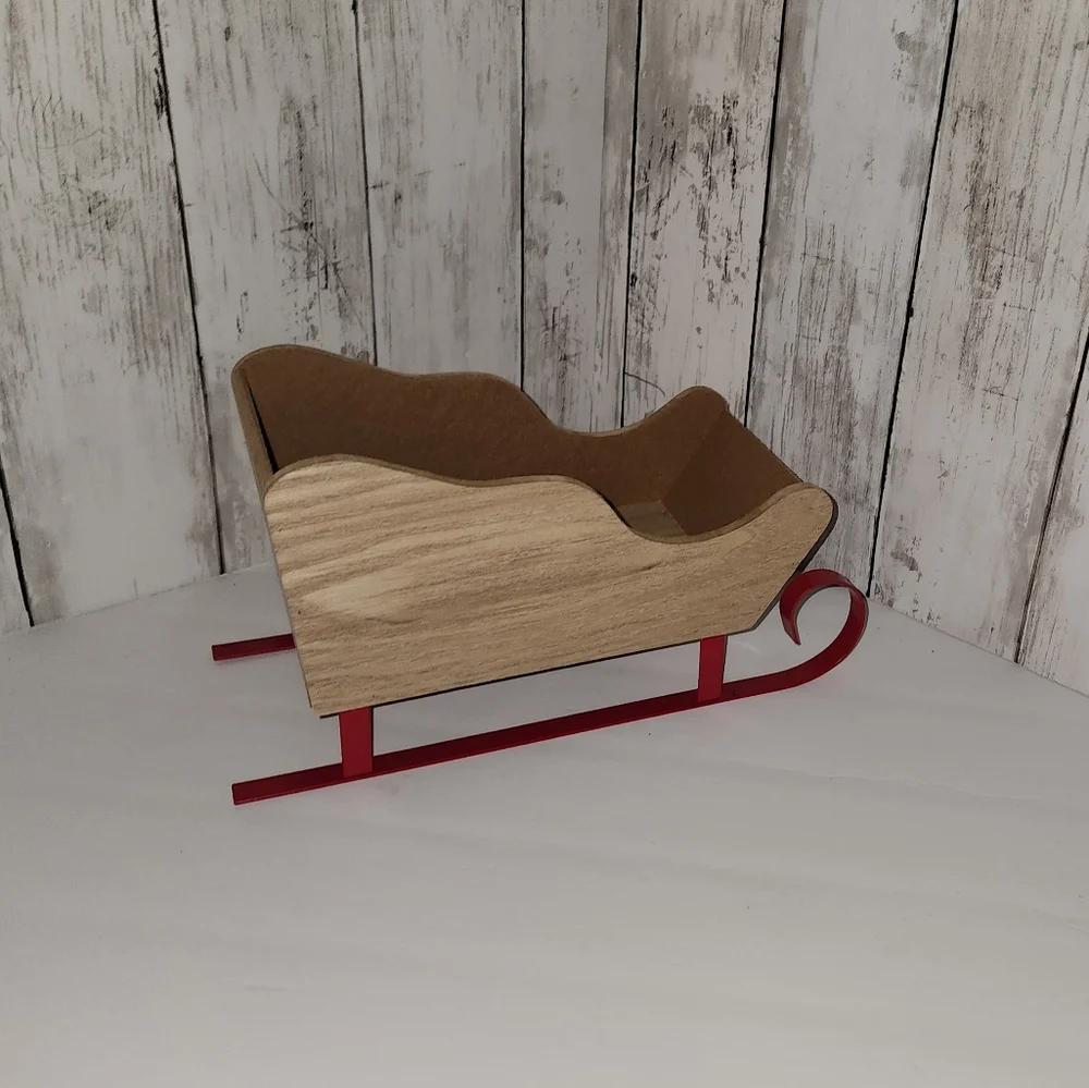 Target BP Bullseye Sleigh Christmas Decor